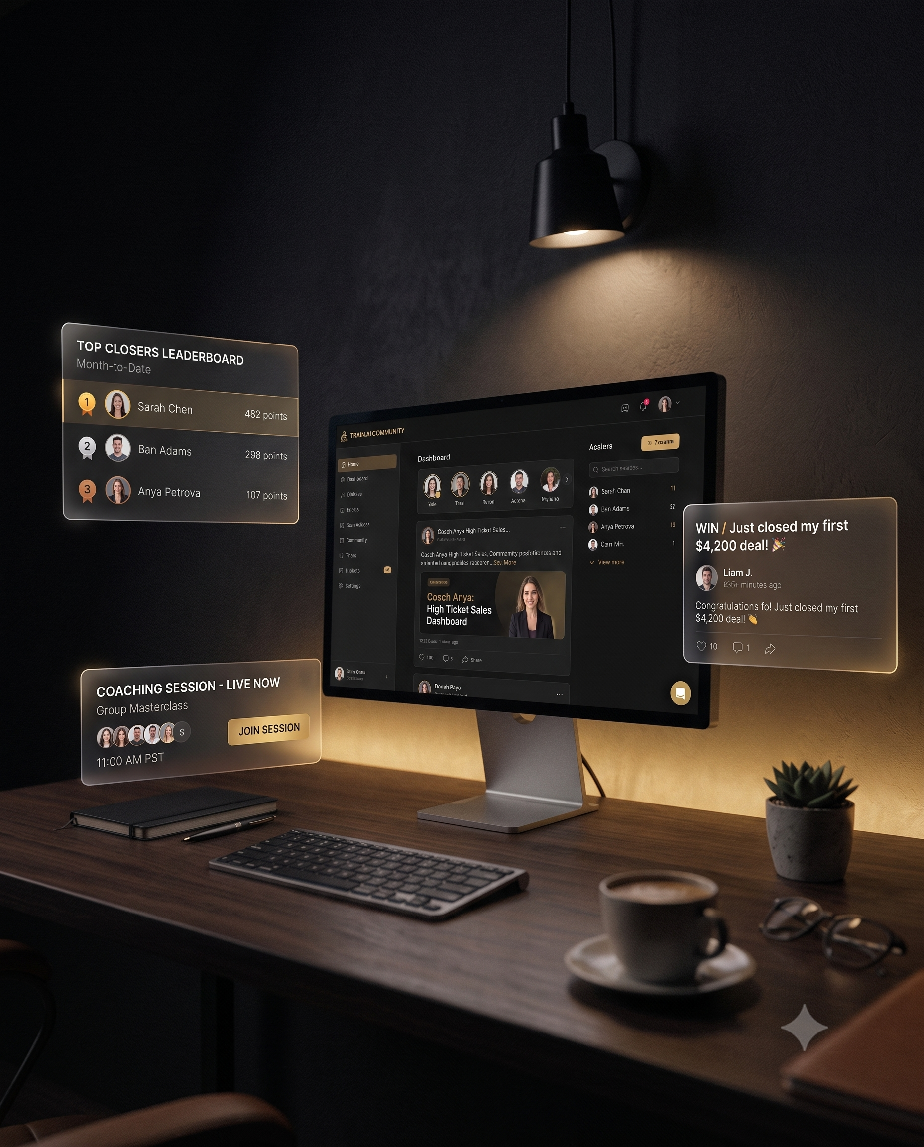 Become A Closer community platform preview